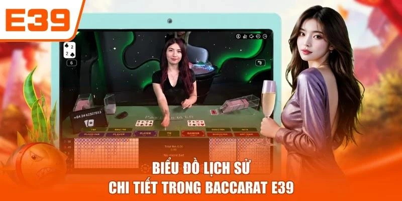 Biểu đồ lịch sử chi tiết trong Baccarat E39