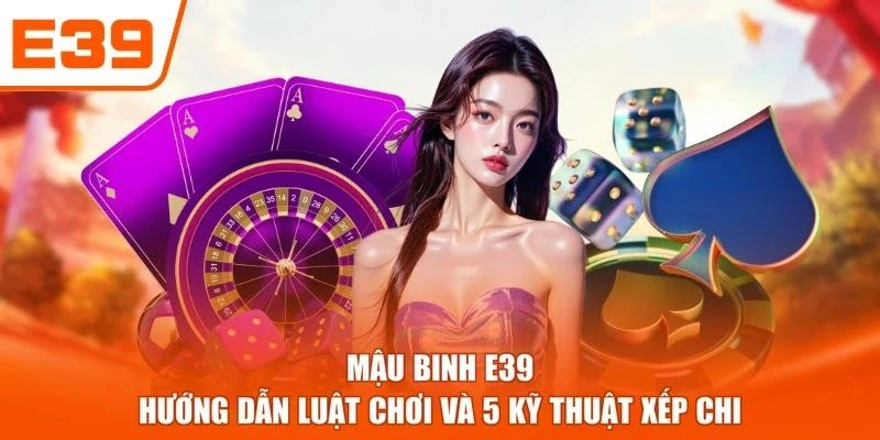 Mậu Binh E39 - Hướng Dẫn Luật Chơi Và 5 Kỹ Thuật Xếp Chi